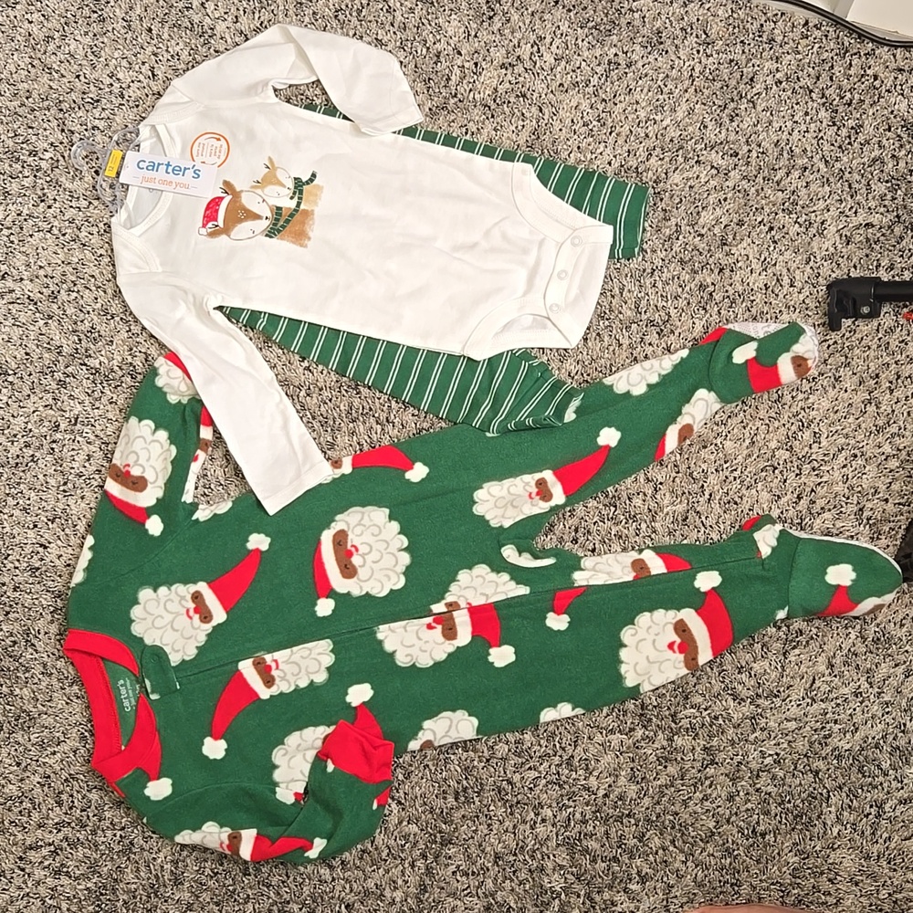 Carters baby Boys 2 sets size 12 m